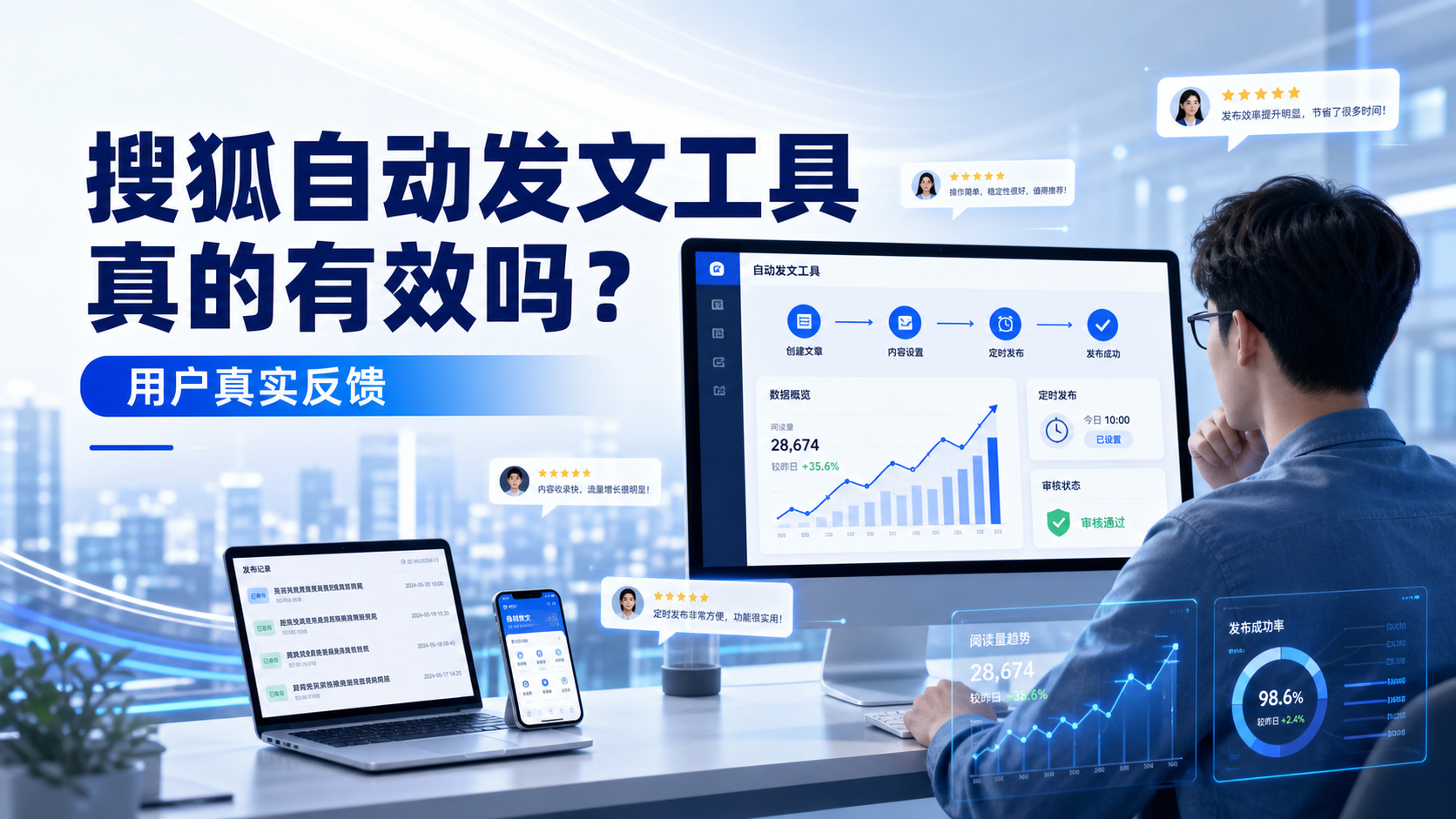 搜狐自动发文工具真的有效吗?乌海用户的真实反馈