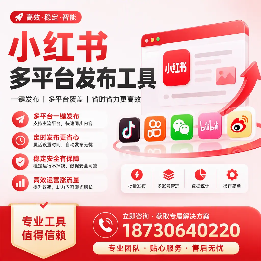 在 乌海 小红书多平台发布工具的市场前景分析